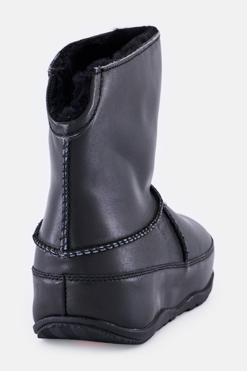 FitFlop حذاء موكلوك قصير للنساء، أسود - Image 3